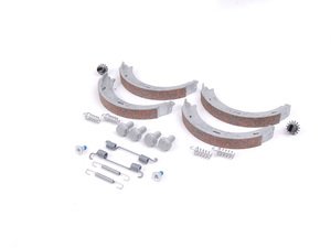 ES#1653975 - 1244200720 - Parking Brake Shoe Kit - Includes all hardware needed for installation - Genuine Mercedes Benz - Mercedes Benz