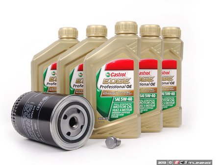 ES#2680973 - 068115561BKT2 - Oil Service Kit - Everything you need to perform an engine oil service - Genuine Volkswagen Audi - Audi