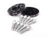 ES#2680976 - ECS40255571WBK1 -  ECS Wheel Spacer & Bolt Kit - 20mm With Conical Seat Bolts - Complete kit for two wheels, comes with everything you need to install spacers on your aftermarket wheels - ECS - Audi Volkswagen