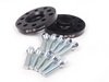 ES#2680977 - 35255571ECSWBK1 -  ECS Wheel Spacer & Bolt Kit - 17.5mm With Conical Seat Bolts - Complete kit for two wheels, comes with everything you need to install spacers on your aftermarket wheels - ECS - Audi Volkswagen