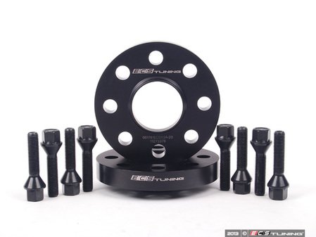ES#260067 - ECS10169KTWB - 4x100 Wheel Spacers - 20mm (1 Pair) - With Bolts - Aluminum wheel spacers & bolt kit made specifically for your BMW - ECS - BMW