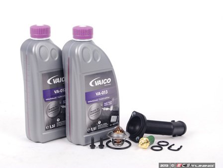 ES#2680923 - 050121113CKT6 - Cooling System Refresh Kit - Level 1 - Replace your thermostat and temp sensors with one kit! - Assembled By ECS - Audi