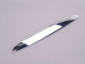ES#78127 - 51137117241 - Hood Trim - Left - Chrome trim along the edge of the hood - Genuine BMW - BMW