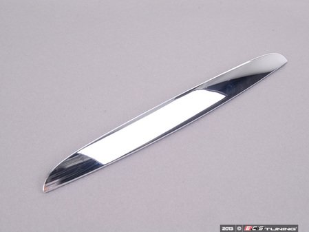 ES#78127 - 51137117241 - Hood Trim - Left - Chrome trim along the edge of the hood - Genuine BMW - BMW