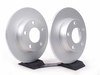 ES#2681038 - 8E0615301ADKT7 - Front & Rear Premuim Brake Service Kit - Featuring Brembo rotors and ECS DD23 Daily Driver ceramic pads - Assembled By ECS - Audi