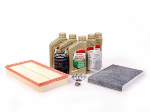 ES#2680975 - 1J0819644AKT - 40k Service Kit - Standard Size Oil Filter - Everything you need to perform the recommended 40k mile service - Genuine Volkswagen Audi - Audi