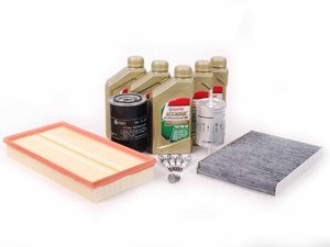 ES#2680978 - 1J0129620KT - 40k Service Kit - Large Size Oil Filter - Everything you need to perform the recommended 40k mile service - Genuine Volkswagen Audi - Audi