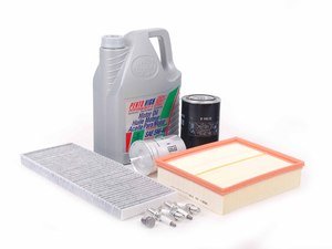 ES#2681124 - 1H0201511AKT2 - 40k Service Kit - Large Size Oil Filter - Everything you need to perform the recommended 40k mile service - Assembled By ECS - Audi