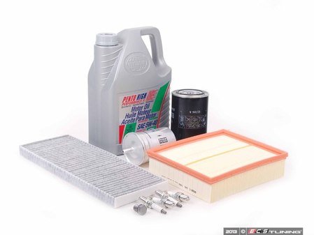 ES#2681124 - 1H0201511AKT2 - 40k Service Kit - Large Size Oil Filter - Everything you need to perform the recommended 40k mile service - Assembled By ECS - Audi
