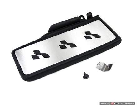 ES#261054 - 1k0798000 - R-Line Dead Pedal Kit - (NO LONGER AVAILABLE) - Includes a modified pedal and ECS adapter plate, for a bolt on installation - Assembled By ECS - 