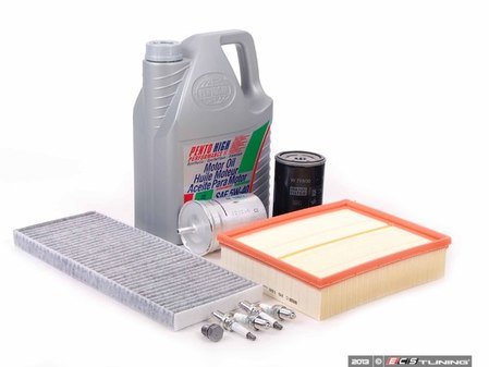 ES#2681125 - 1H0201511AKT - 40k Service Kit - Standard Size Oil Filter - Everything you need to perform the recommended 40k mile service - Assembled By ECS - Audi