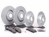 ES#2681039 - 8E0615301ADKT6 - Front & Rear Premuim Brake Service Kit - Featuring Brembo rotors and ECS DD23 Daily Driver Ceramic pads - Assembled By ECS - Audi