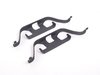 ES#2602950 - 34111157038KT1 - Rear Pad And Rotor Installation Kit - Includes everything to install new rear brakes including guide bolts and bushings  - Genuine BMW - BMW