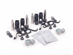 ES#2602950 - 34111157038KT1 - Rear Pad And Rotor Installation Kit - Includes everything to install new rear brakes including guide bolts and bushings  - Genuine BMW - BMW
