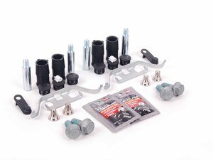 ES#2602959 - 34111157038KT4 - Rear Pad And Rotor Installation Kit - Includes everything to install new rear brakes including guide bolts and bushings - Assembled By ECS - BMW