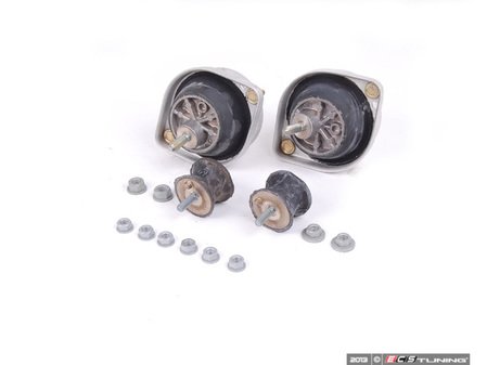 ES#2592943 - 22111092823KT3 - Drivetrain Mount Kit - Includes engine and transmission mounts and mounting hardware - Genuine BMW - BMW