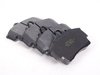 ES#2598679 - 99635240104RPKT2 - Performance Rear Brake Service Kit - Featuring Sebro slotted rotors and Hawk HPS brake pads - Assembled By ECS - Porsche