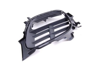 ES#2147647 - 970505985011E0 - Sport Design Grille Frame - Black - Left side fitment for Panamera 4 GTS - Genuine Porsche - 