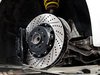 ES#2712821 - 001004ECS01AKT3 - Performance Front Brake Service Kit - Featuring ECS 2-piece semi-floating cross drilled and slotted rotors and ECS EP24 Enthusiast Performance pads - Assembled By ECS - BMW