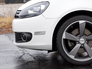 ES#2515551 - 1k9998075clr - Rough Style Bumper Side Marker Set - Clear - Remove the amber and clean up your front bumper - ECS - Volkswagen
