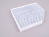 ES#257441 - 8K0819439A - Charcoal Lined Cabin Filter / Fresh Air Filter - The activated charcoal filters odor from reaching the cabin - Mann - Audi Porsche