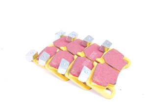 ES#2070852 - DP41836R - YellowStuff Performance Brake Pad Set - EBC's premium sport street pad that offers high friction levels and heat fade resistance - EBC - Volkswagen Porsche