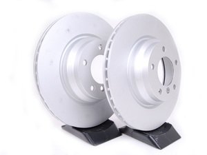 ES#2581231 - 34116854999KT - Front Brake Rotors - Pair (330x24) - Service your brakes properly - replace your rotors! - Genuine BMW - BMW