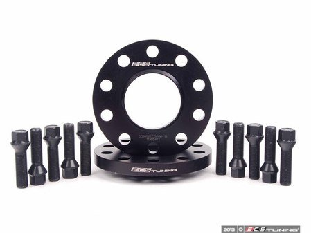 ES#260932 - ECS#255KTWB - BMW 15mmWheel Spacers & ECS Conical Seat Bolt Kit - Aluminum wheel spacers & bolt kit made specifically for your BMW. - ECS - BMW