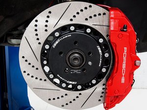 ES#3184641 - R32TTS5BBKRXSKT - Front Big Brake Kit - Stage 5 - 2-Piece Cross-Drilled & Slotted rotors (358x32) - (NO LONGER AVAILABLE) - For customers with existing 18z calipers and brake pads - ECS - 
