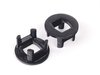 ES#2651983 - PFR5-423Bx2 - Race Polyurethane Subframe Inserts - Rear Position Set - A more planted subframe means a more planted rear end and better handling - Powerflex Black Series - BMW
