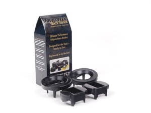 ES#2651257 - PFR5-421BX2 - Race Polyurethane Subframe Insert Set - Rear Position - A more planted subframe means a more planted rear end and better handling - Powerflex Black Series - BMW