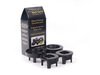 ES#2651983 - PFR5-423Bx2 - Race Polyurethane Subframe Inserts - Rear Position Set - A more planted subframe means a more planted rear end and better handling - Powerflex Black Series - BMW