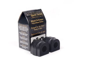 ES#2652168 - PFR5-4609-21.5B2 - E46 M3 Race Polyurethane Rear Sway Bar Bushing Set - Stiffer bushings allow sway bars to work at their fullest potential. For 21.5mm rear sway bar. - Powerflex Black Series - BMW