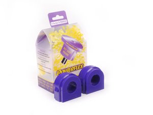 ES#2651391 - PFF5-1203-28x2 - E9X M3 Performance Polyurethane Front Sway Bar Bushing Set - Stiffer bushings allow sway bars to work at their fullest potential. For 28mm front sway bar. - Powerflex - BMW