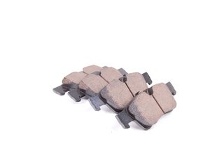 ES#2681338 - 1644201920 - Rear Euro Ceramic Brake Pad Set - (NO LONGER AVAILABLE) - Includes wear sensors - Akebono - 