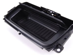 ES#83722 - 51167132376 - Glasses Tray - Black - Located in the front of the shifter, including rubber insert - replaces your ashtray. - Genuine BMW - BMW