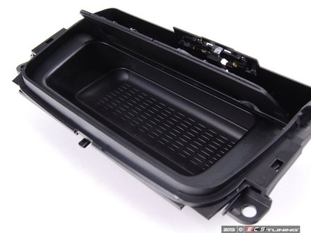 ES#83722 - 51167132376 - Glasses Tray - Black - Located in the front of the shifter, including rubber insert - replaces your ashtray. - Genuine BMW - BMW