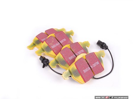 ES#520866 - DP41483R - EBC Yellowstuff pad set - Audi/Volkswagen - Front - EBC's premium sport street pad that offers high friction levels and heat fade resistance - EBC - Audi Volkswagen