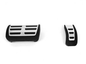 ES#2207929 - RS5EUROPEDAL2 - RS5 Pedal Set - Includes the brushed aluminum throttle and brake pedals - Genuine Volkswagen Audi - Audi