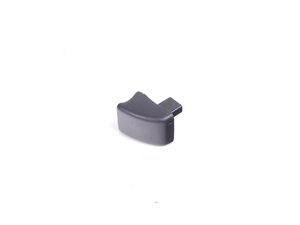 ES#1392860 - 9115218170001C - Satin Black Backrest Knob - Priced Each - Tilt lever handle for front seat back - Genuine Porsche - Porsche