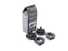 ES#2651728 - PFR5-419BX2 - Race Polyurethane Subframe Inserts - Front Position Set - A more planted subframe means a more planted rear end and better handling - Powerflex Black Series - BMW