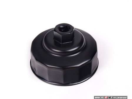 ES#8202 - FC-04 - Steel Oil Filter Removal Socket - 3/8" Drive - Great tool for removal of standard size spin on filters (74-76mm) with 14 flutes - Schwaben - Audi BMW Volkswagen Mercedes Benz Porsche