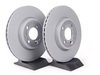 ES#2598242 - 34116768933KT16 - Front Brake Service Kit - Featuring Zimmerman rotors and ECS DD23 Daily Driver ceramic pads - Assembled By ECS - MINI