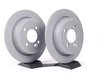 ES#2597268 - 34111502891KT16 - Rear Brake Service Kit - Featuring Zimmerman rotors and ECS DD23 Daily Driver ceramic pads - Assembled By ECS - MINI