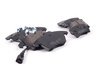 ES#2677670 - 5K0698151KT - Front & Rear Brake Pad kit - Vaico - Semi metallic brake pads offering great bite and no noise. - Vaico - Volkswagen