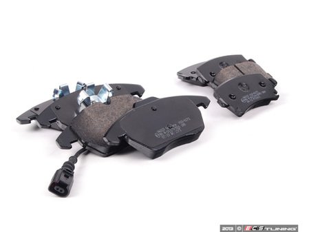 ES#2677670 - 5K0698151KT - Front & Rear Brake Pad kit - Vaico - Semi metallic brake pads offering great bite and no noise. - Vaico - Volkswagen