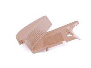 ES#113663 - 51438173559 - E36 Kick Panel - Left - Beige. Plastic interior trim panel located near the driver foot well - Genuine BMW - BMW
