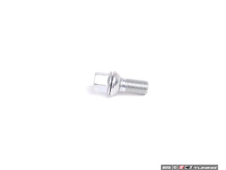 ES#8756 - WHT002438 - Ball Seat Wheel Bolt - 14x1.5x27mm - Priced Each - Wheel bolts made specifically for OE wheels - Genuine Volkswagen Audi - Audi Volkswagen