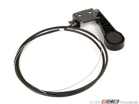 ES#91544 - 51231868556 - Hood Release Cable With Handle - Get your hood open the correct way - Genuine BMW - BMW