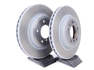 ES#10489 - 34116855156KT1 - Front Brake Rotors - Pair (325x25) - From a leader in braking technology. - Brembo - BMW